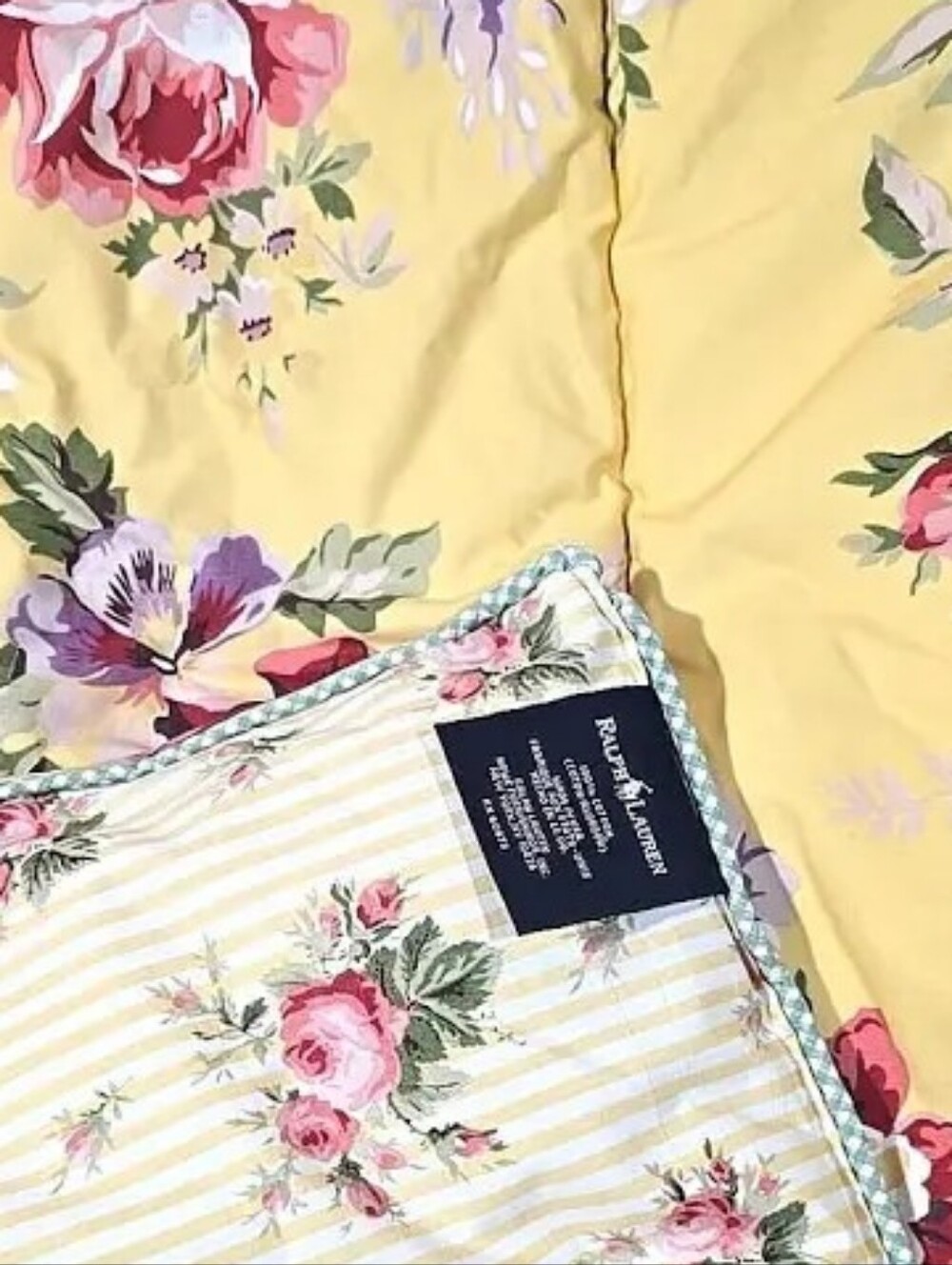Ralph Lauren Sofie Brook Fremch Comforter Vintage